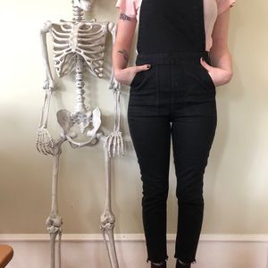 Madewell black overalls size small